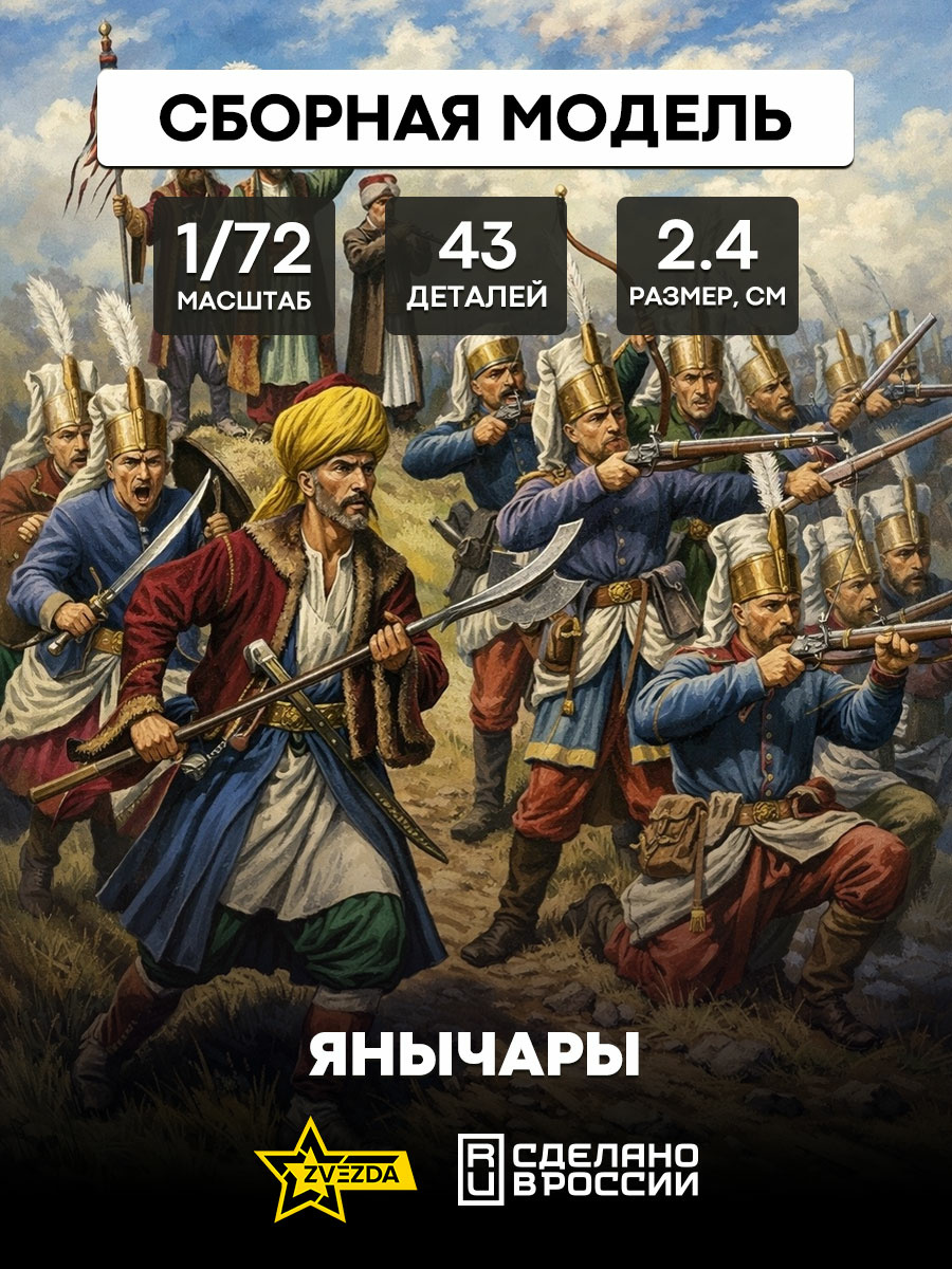 8050 Звезда 1/72 Янычары
