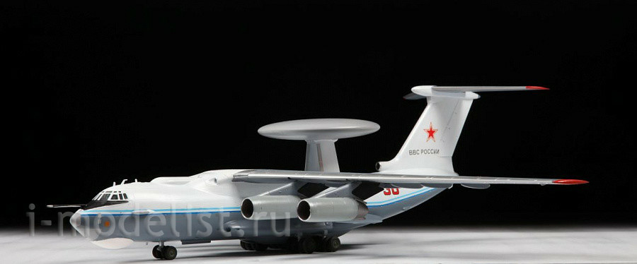 7024 Звезда 1/144 Российский самолет дальнего радиолокационного обнаружения А-50