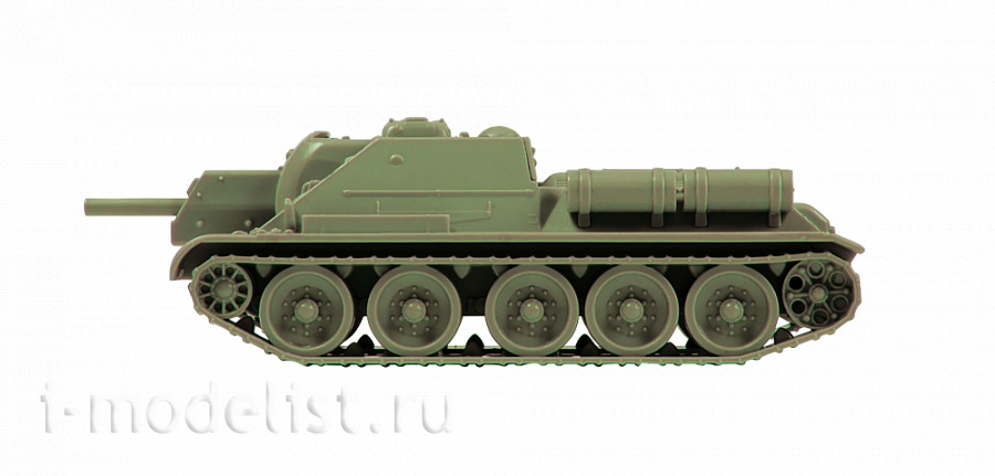 6281 Звезда 1/100 Советская самоходная артиллерийская установка СУ-122