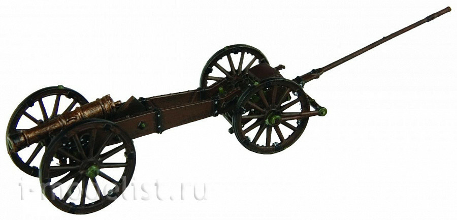 8045 Звезда 1/72 Русская гвардейская тяжелая артиллерия 1812-1814 гг.