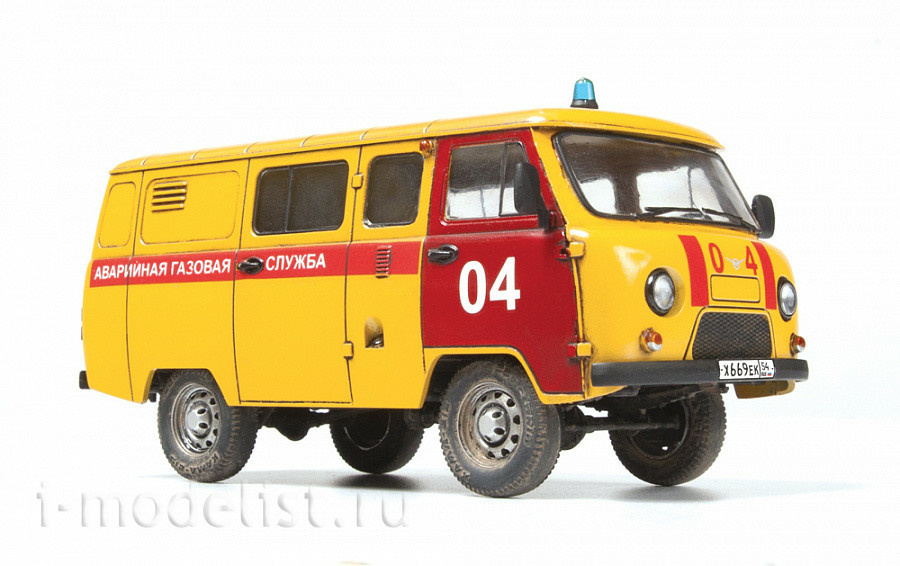 43003 Звезда 1/43 УАЗ «3909» Аварийно-газовая служба