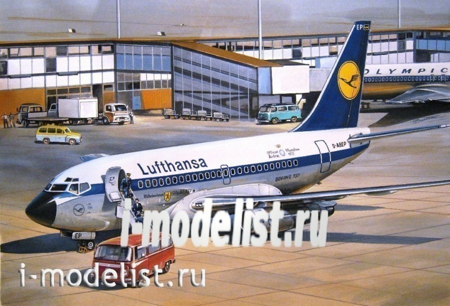 14415 Восточный экспресс 1/144 Б-731 Авиалайнер Lufthansa