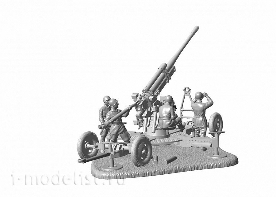 6148 Звезда 1/72 Советское 85-мм зенитное орудие 52-К