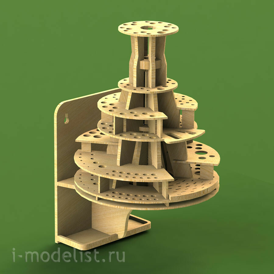 5046 СВмодель Сборный вращающийся органайзер