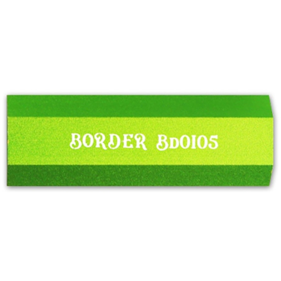 BD0105-G Border Model Металлический шлифовальный блок зеленый