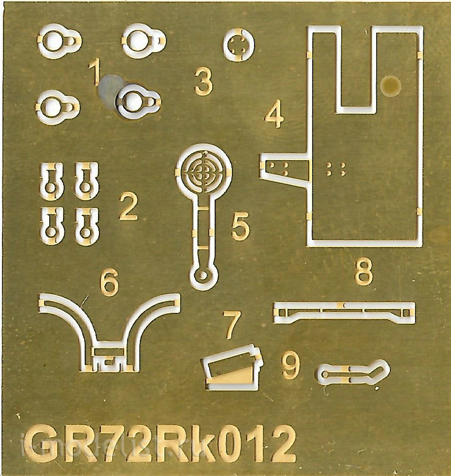 GR72Rk012 Грань 1/72 Зенитное орудие IJN Тип 96 25 мм (односствольный)