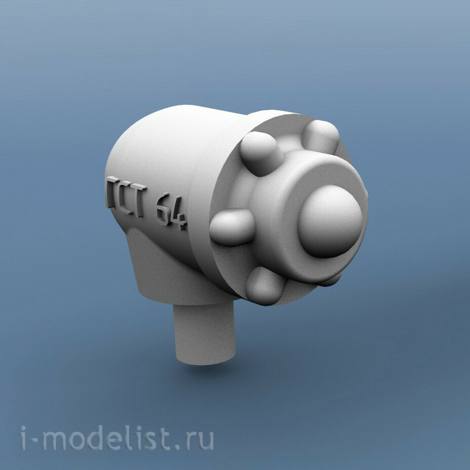 RS35135 Э.В.М. 1/35 Габаритные огни ГСТ 64 Ранний тип с защитой из фототравления