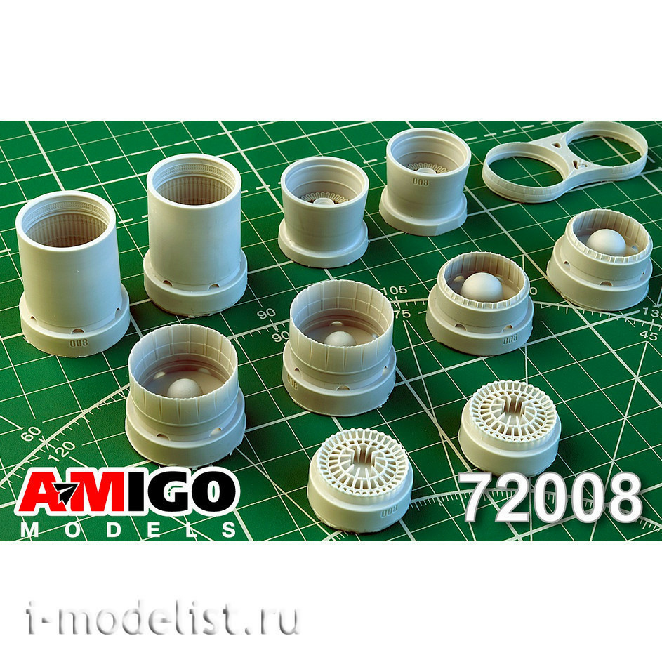 AMG72008 Amigo Models 1/72 Тy-22М3 Реактивные сопла двигателя НК-25