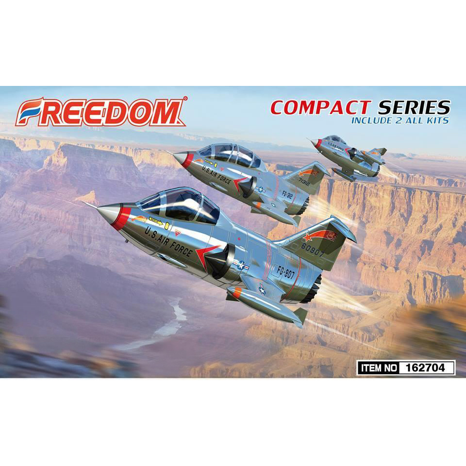FD162704 Freedom 1/0 Истребитель ВВС США F-104 и TF-104