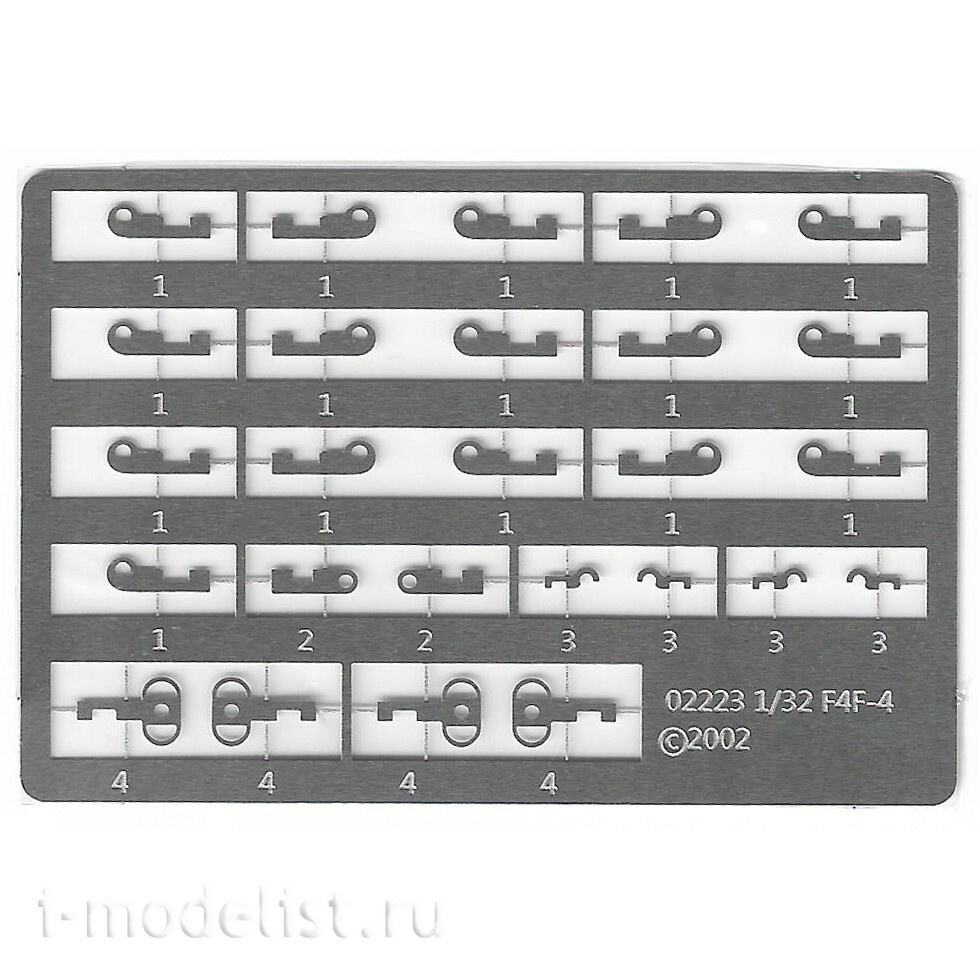 02223 Трубач 1/32 Американский палубный истребитель-бомбардировщик F4F-4 Wildcat