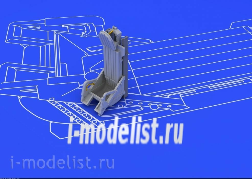 672008 Eduard 1/72 Набор дополнений MiGG-15 ejection seat
