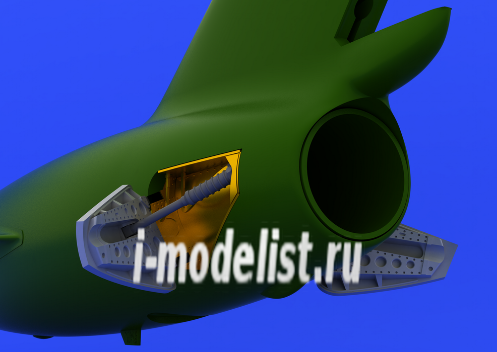 672021 Eduard 1/72 Дополнение MiGG-15 воздушный тормоз