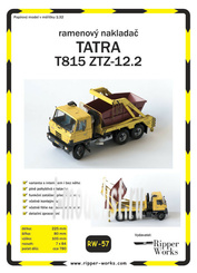 RW-57 Riper Works 1/32 Tatra T815 ZTZ-12.2