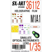 36112 SX-Art 1/35 Имитация смотровых приборов M1A1 (Dragon)