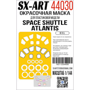 44030 SX-Art 1/144 Окрасочная маска Space Shuttle Atlantis (Revell)