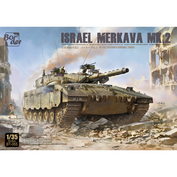 BT-055 Border Model 1/35 Израильский танк Merkava MK.2 (с полным интерьером и рабочими траками)