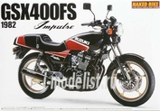 046883 Aoshima 1/12 Suzuki GSX 400 FS Impulse 1982