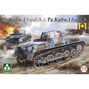 2145 Takom 1/35 Pz.Kpfw. I Ausf. A & Pz.Kpfw. I Ausf. B 1+1