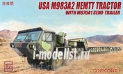 UA72083 Modelcollect 1/72 USA M983A2 HEMTT Tractor & M870A1 Semi-trailer