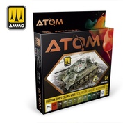 ATOM20705 Ammo Mig Набор ATOM Цвета русских танков времён Второй мировой войны / ATOM Russian Tanks Colors WWII Set (12 цветов)