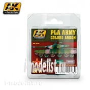 AK4260 AK Interactive PLA ARMY COLORS ADDON SET