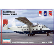144117-2 Восточный Экспресс 1/144 Ближнемагистральный самолет Short SC-7 Skyvan British set