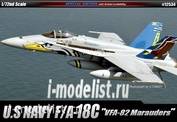 12534 Academy 1/72 Самолёт F/A-18C U.S NAVY VFA-82