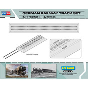 HobbyBoss 1/72 82902 German Railway Track set