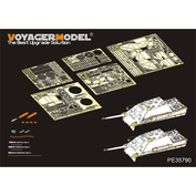 PE35790 Voyager Model 1/35 Фfromfromравление для Jagdpanther G2 позднего (для TAMIYA 35203)