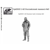 fg43003 SG Modelling 1/43 Российский танкист №3