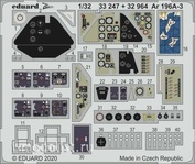 33247 Eduard 1/32 Набор фототравления для Ar 196A-3