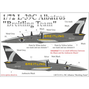 UR72155 UpRise 1/72 Декали для L-39C Albatros 