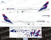 789-008 Ascensio 1/144 Scales the Decal on the plane Boeng 787-9 (Latam)