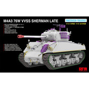 RM-5132 Rye Field Model 1/35 Танк M4A3 Sherman 76W VVSS поздний (Стандартная версия)