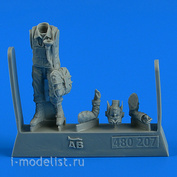 480 207 Aires 1/48 USAAF WWII Pilot with parachute