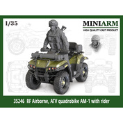 35246 Miniarm 1/35 ATV AM-1 + Driver, Backpack and RPG (Airborne)