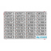 035628 Микродизайн 1/35 Набор цветного фfromfromравления автомобильных знаков Республики Беларусь