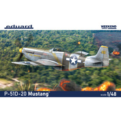 84176 Eduard 1/48 Истребитель P-51D-20 Mustang