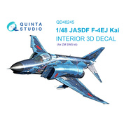 QD48245 Quinta Studio 1/48 3D Декаль интерьера кабины F-4EJ Kai (ZM SWS)