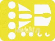 EX183 Eduard 1/48 Маска для MiGG-23 Flogger