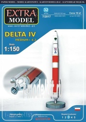 EM032 EXTRA MODEL 1/150 Delta IV