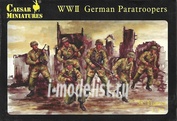 68 Caesar miniatures 1/72 Фигуры Немецкие парашютисты Вторая Мировая Война