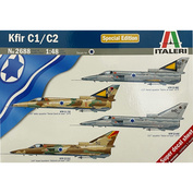 2688 Italeri 1/48 Aircraft Kfir C1/C2