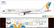 752-003 Ascensio 1/144 Декаль на самолет боенг 757-200 (Ar Unon) 