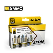 ATOM20713 Ammo Mig Набор ATOM Современные цвета амуниции / ATOM Modern Amunition Colors Set (6 цветов)