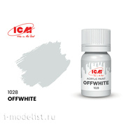 C1028 ICM Paint for creativity, 12 ml, color Dirty white (Offwhite)