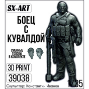 39038 SX-Art 1/35 Боец с кувалдой