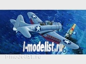 02244 Я-Моделист Клей жидкий плюс подарок Трубач 1/32 Самолет SBD-3 Dauntless Midway (clear edition)