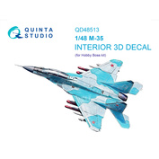 QD48513 Quinta Studio 1/48 3D Декаль интерьера для М-35 (HobbyBoss)