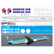 787900-15 PasDecals 1/144 Декаль на B 787-900 Korean Air